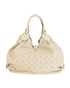 Shoulder, &pound;750, Handbags, Cream, Leather, Back view